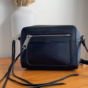 Rebecca Minkoff Crossbody Bag, Black Leather